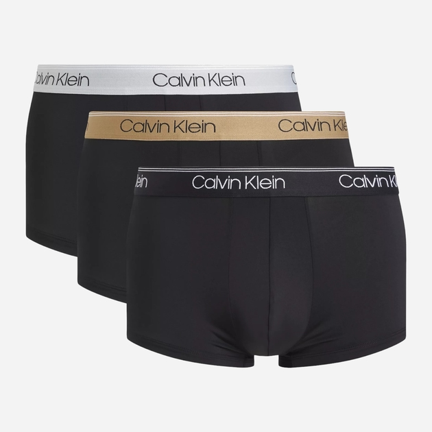 Zestaw majtek męskich typu bokserki Calvin Klein Underwear 000NB2569AGF0 L 3 szt Czarny (8720108804882) - obraz 1