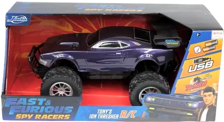 Машинка на радіокеруванні Jada Fast and Furious Spy Racer 1:14 (4006333071997) - зображення 1