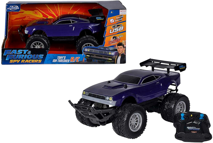 Машинка на радіокеруванні Jada Fast and Furious Spy Racer 1:14 (4006333071997) - зображення 3
