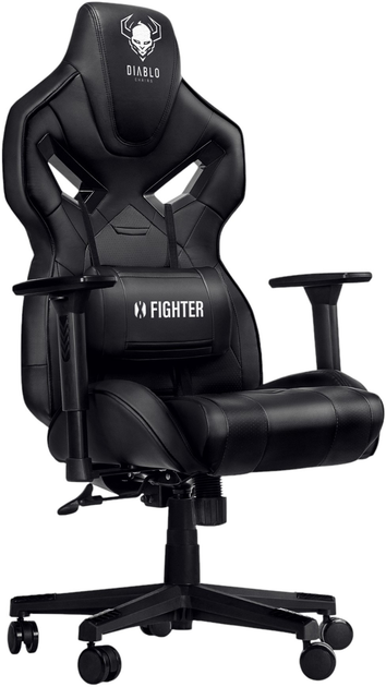 Fotel gamingowy Diablo X-Fighter Normal Size Black (5902560333275) - obraz 2