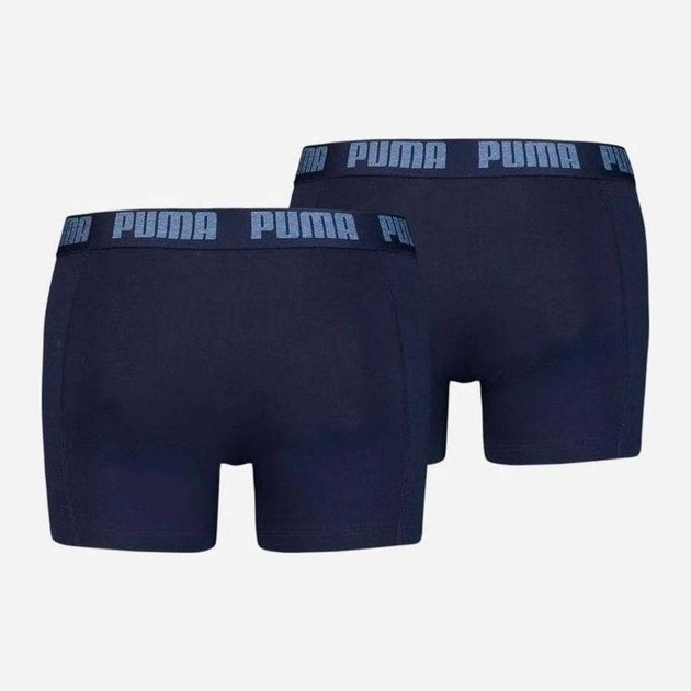 Набір трусів-боксерів чоловічих 2 шт Puma Basic Boxer 2P 90682333 L Темно-синій (8718824907970) - зображення 2