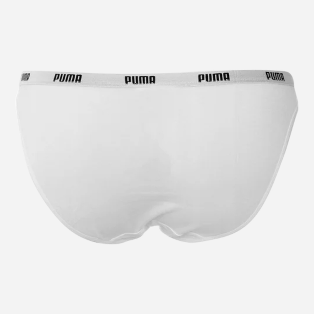Zestaw damskich majtek bikini 2 szt Puma Women Bikini 2P Hang 90784704 S Biały (8718824910925) - obraz 4