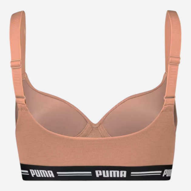 Biustonosz damski bez fiszbin Puma Women Padded Top 90786312 S Beżowy (8720245348706) - obraz 2