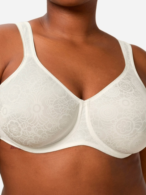 Biustonosz damski z fiszbinami Triumph 10166834 75G Mleczny (7613112860719) - obraz 6