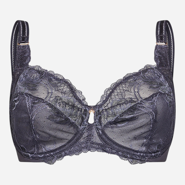 Biustonosz damski z fiszbinami z koronką Triumph 10209608 75G Szary (7613137808024) - obraz 11