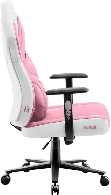 Ігрове крісло Diablo X-Gamer 2.0 Normal Size Marshmallow Pink (5902560338881) - зображення 4