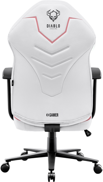 Ігрове крісло Diablo X-Gamer 2.0 Normal Size Marshmallow Pink (5902560338881) - зображення 5