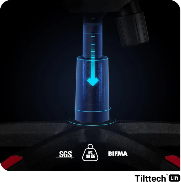 Ігрове крісло Diablo X-Horn 2.0 Kido Black-Red (5902560336894) - зображення 16