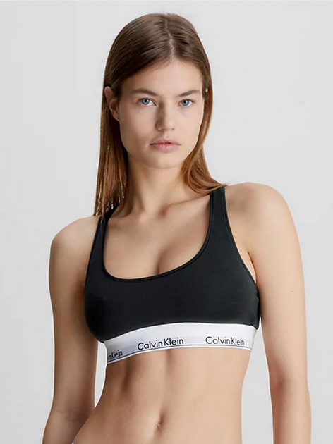 Бюстгальтер з м'якою чашкою Calvin Klein Underwear 0000F3785E-001 L Чорний (8718571607284) - зображення 1