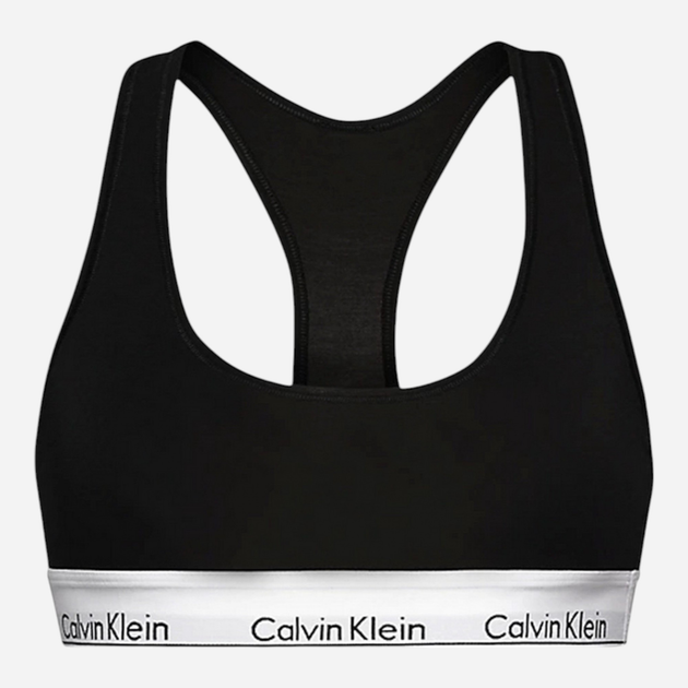 Бюстгальтер без кісточок бавовняний Calvin Klein Underwear 0000F3785E-001 XL Чорний (8718654886353) - зображення 5
