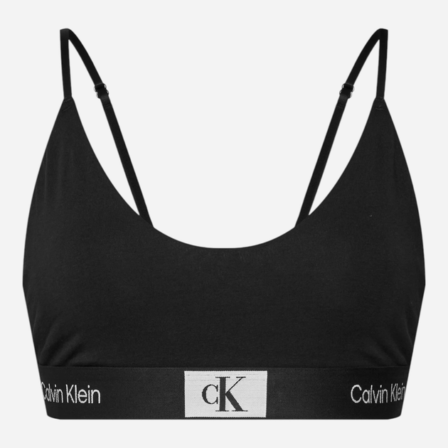 Бюстгальтер без кісточок бавовняний Calvin Klein Underwear 000QF7216E-UB1 XS Чорний (8720107330481) - зображення 4