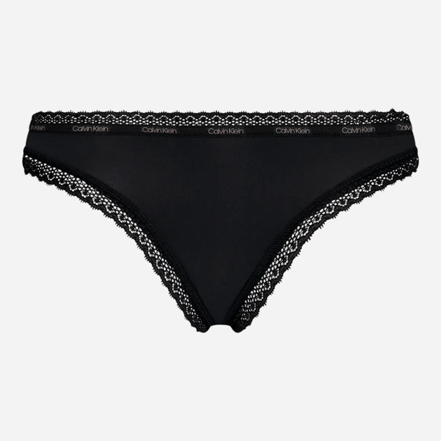 Трусики сліпи жіночі Calvin Klein Underwear 000QD3766E-UB1 XL Чорні (8719853311790) - зображення 5
