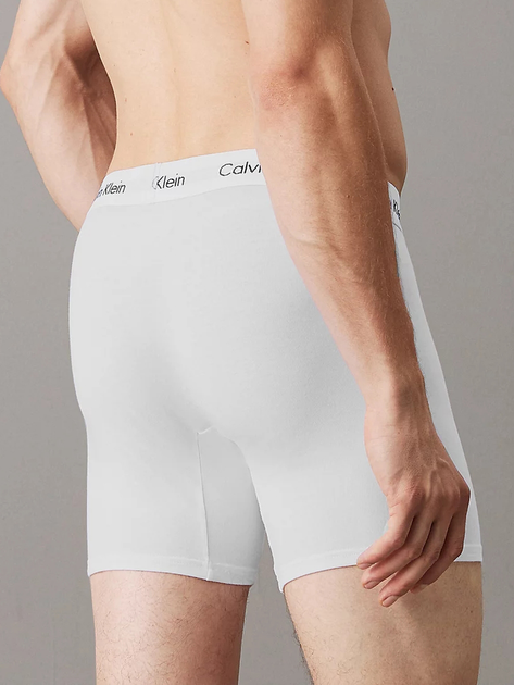 Набір трусів-боксерів чоловічих Calvin Klein Underwear 000NB1770A-MP1 XL 3 шт Чорний/Білий/Сірий (8719115052775) - зображення 5