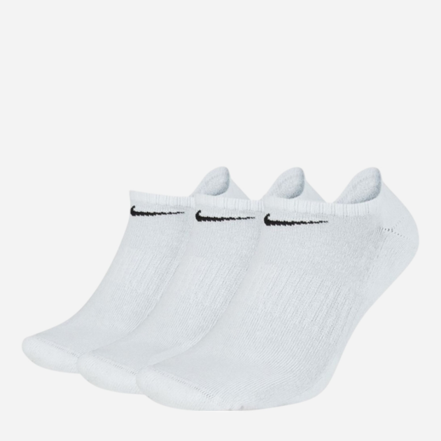 Zestaw skarpetek damskich 3 pary Nike U Everyday Cush Ns 3PR SX7673-100 34-38 Biały (888408294500) - obraz 1