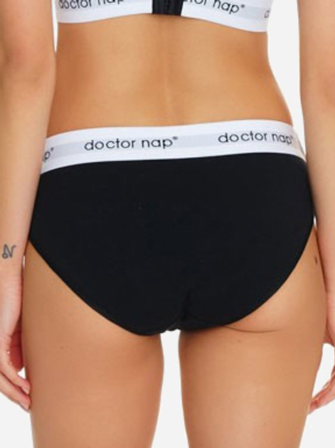 Majtki figi damskie Doctor Nap FIG.5377 M Czarne (5902701193959) - obraz 2