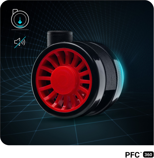 Fotel gamingowy Diablo X-Horn 2.0 Normal Size Black-Red (5902560337006) - obraz 16
