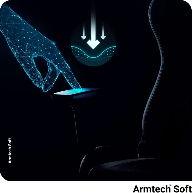 Ігрове крісло Diablo X-Horn 2.0 Normal Size Black-Green (5902560337020) - зображення 14