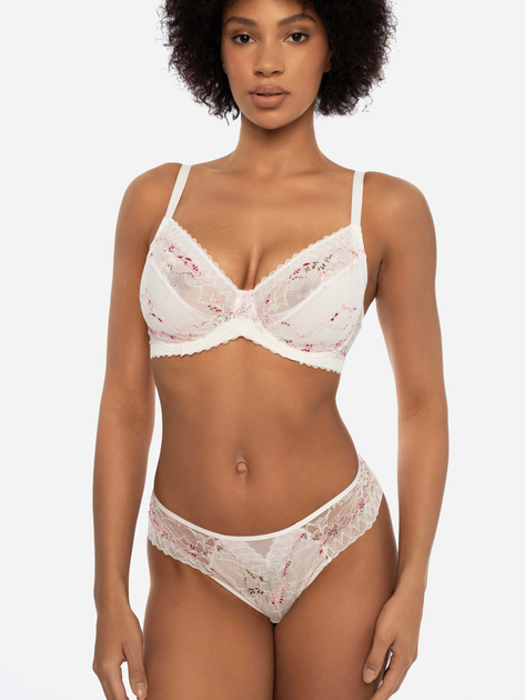 Majtki brazyliany damskie Esotiq 41344-01X 2XL Kremowe (5903972250433) - obraz 3