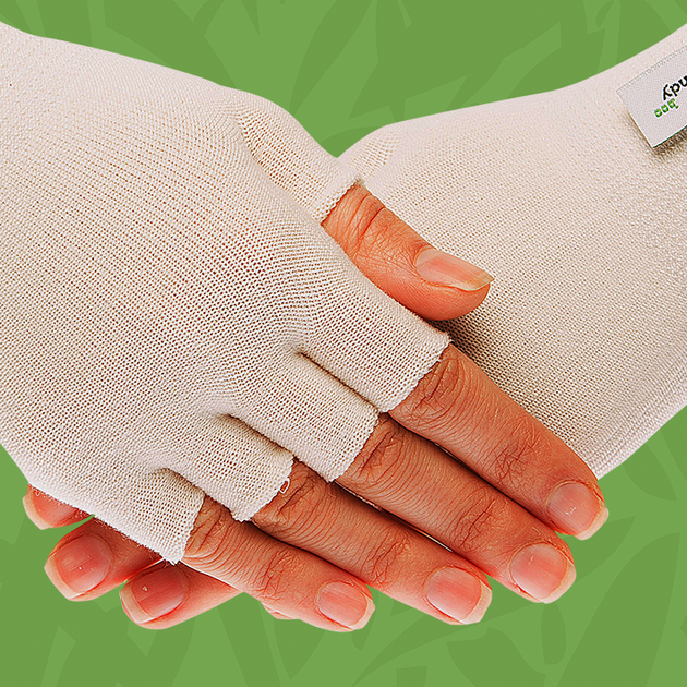 Подперчатки HANDYboo EASY при заболеваниях кожи рук тонкие S Белые - изображение 1