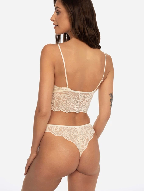 Трусики бразиліана жіночі Esotiq 41443-10X M Жовті (5903972279113) - зображення 4