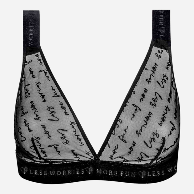 Biustonosz damski bez fiszbin Esotiq 41430-99X XL Czarny (5903972269411) - obraz 6
