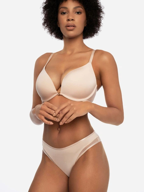 Majtki figi damskie Esotiq 41437-80X XL Beżowe (5903972283271) - obraz 3