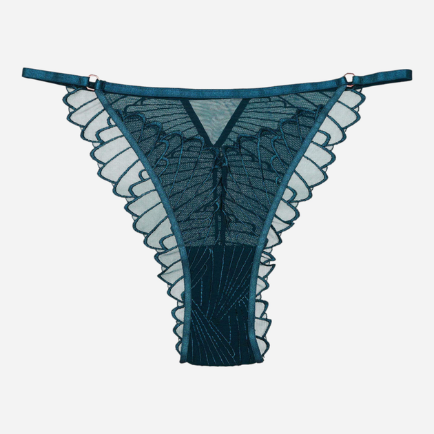 Трусики стрінги жіночі Esotiq 41403-67X L Зелені (5903972256756) - зображення 7