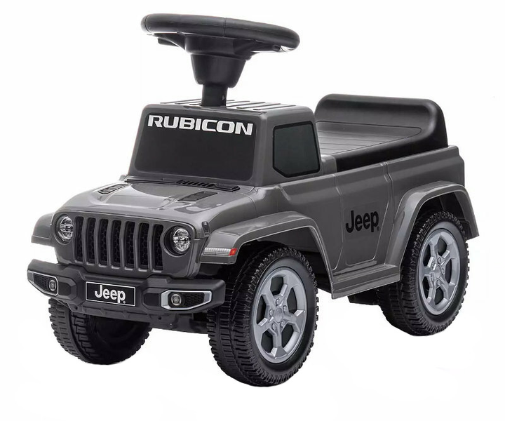 Jeździk Milly Mally Jeep Rubicon Gladiator Szary (5901761128505) - obraz 1