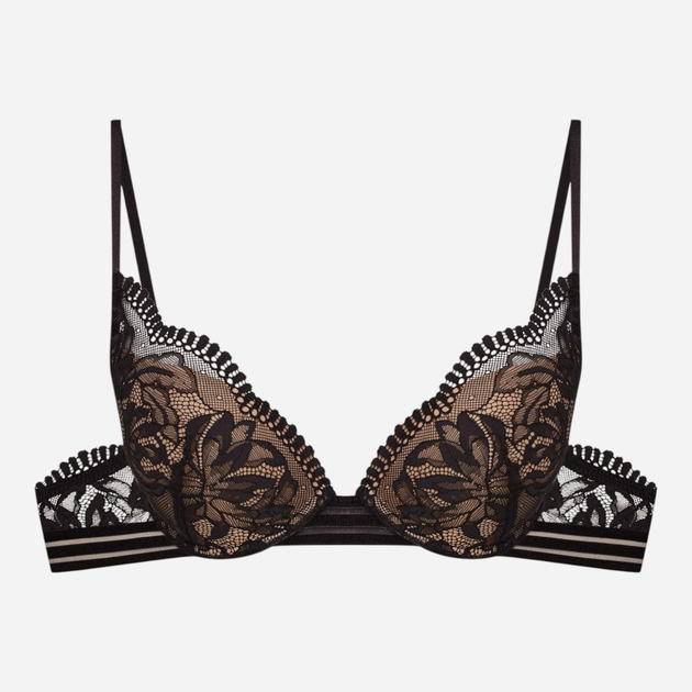 Biustonosz damski z fiszbinami Push-up Esotiq 41786-61X 65D Czarny (5903972297643) - obraz 5