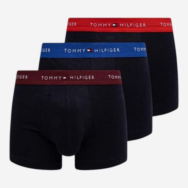 Zestaw majtek męskich typu bokserki Tommy Hilfiger UM0UM02763-05K L 3 szt Czarny (8720637176474) - obraz 1