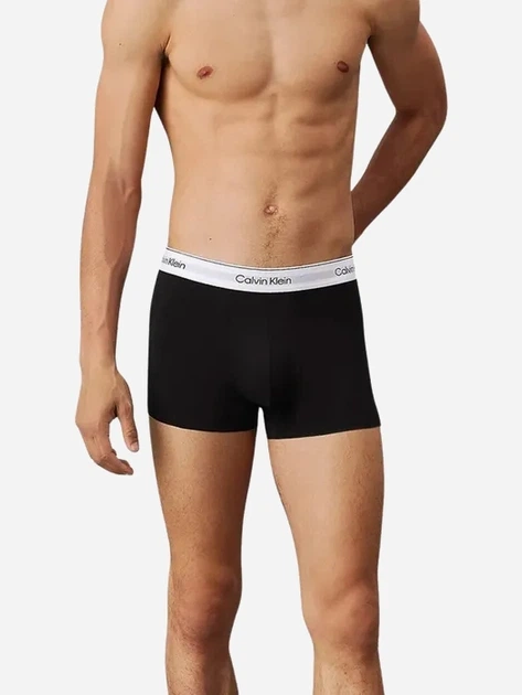 Набір трусів-боксерів чоловічих Calvin Klein Underwear 000NB3963A-UB1 M 3 шт Чорний (8720639721641) - зображення 4