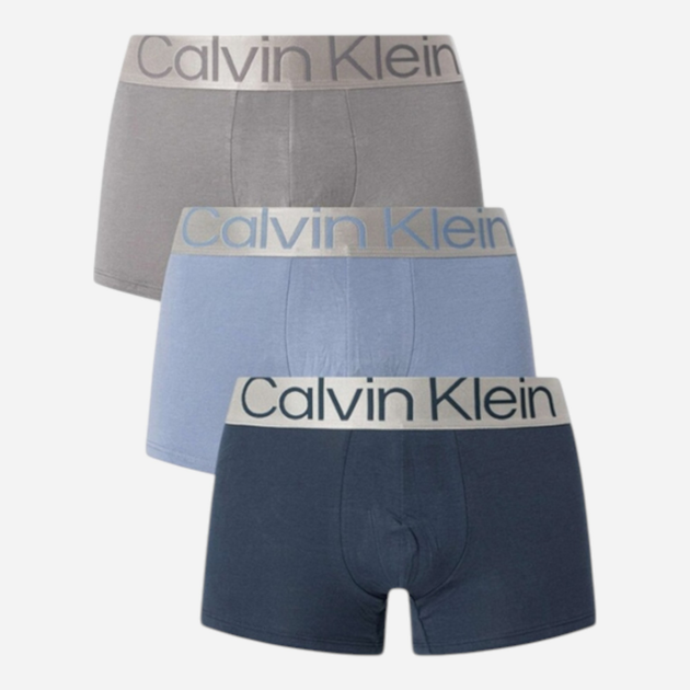 Zestaw majtek męskich typu bokserki Calvin Klein 000NB3130A-PZD S 3 szt Wielobarwny (8720639722266) - obraz 1