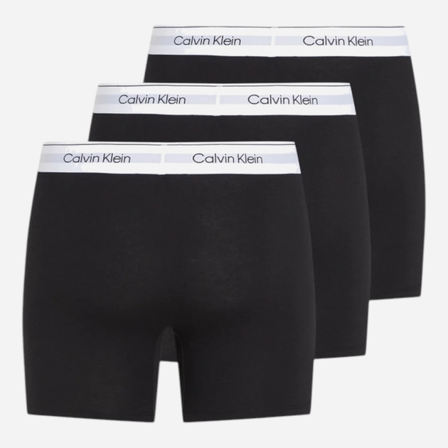 Zestaw majtek męskich typu bokserki Calvin Klein 000NB3964A-UB1 2XL 3 szt Czarny (8720639725649) - obraz 2