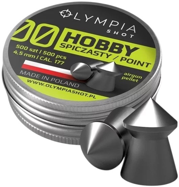 Naboje pneumatyczne Olympia Shot Hobby HS-500 500 szt (STZOLSSDW0003) - obraz 1