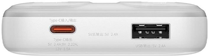 Powerbank Baseus Comet Series 10000 mAh 22.5 W White (PPMD020002) - obraz 4