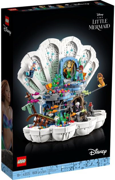 Конструктор LEGO Disney The Little Mermaid Royal Clamshell 1808 деталей (43225) - зображення 1