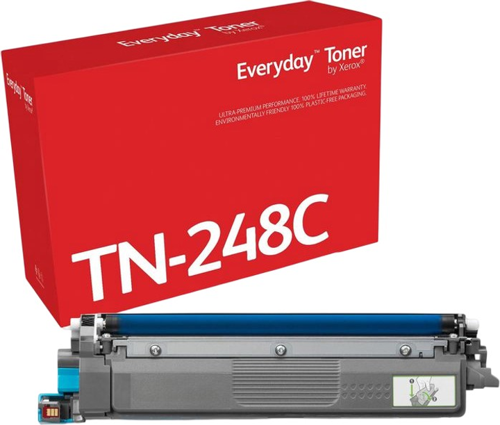 Toner Xerox Everyday kompatybilny z Brother TN248C Cyan (95205047981) - obraz 1