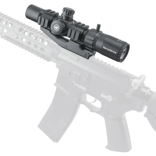 Прицел загонный VECTOR OPTICS MUSTANG GENII 1-4x30 SFP (Q) - изображение 2