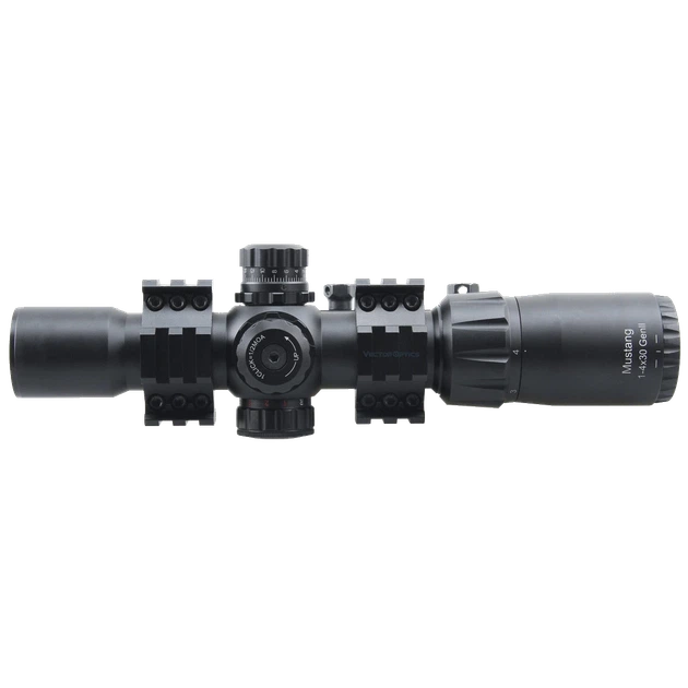 Прицел загонный VECTOR OPTICS MUSTANG GENII 1-4x30 SFP (Q) - изображение 5