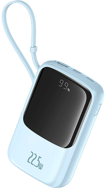 УМБ Baseus Power Bank Qpow Pro+ USB-C 10000 мАг 22.5 Вт Blue (P10067101313) - зображення 5