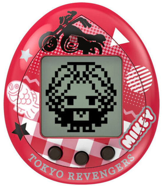 Zestaw interaktywny Bandai Tokyo Revengers Hugmy Tamagotchi + Manjiro Support 18 cm (3701405813321) - obraz 2