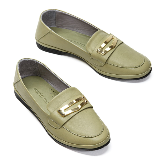 Лоферы Mario Muzi 01077 Зеленые 38 от продавца: KarAli shoes – в ...