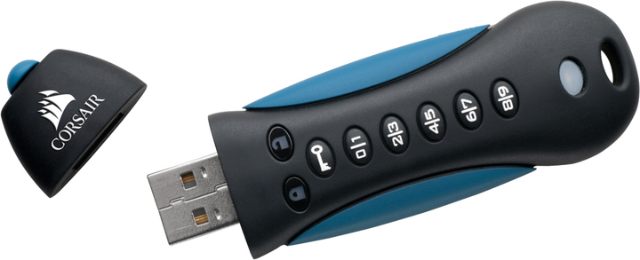 Флеш пам'ять USB Corsair Flash Padlock 3 256GB USB 3.0 Black (CMFPLA3B-256GB) - зображення 3