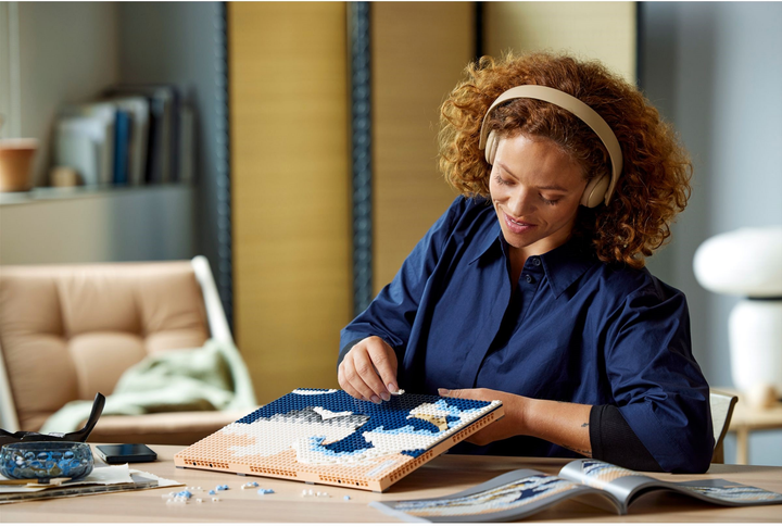 Zestaw klocków LEGO Art Hokusai Wielka fala 1810 elementów (31208) - obraz 5