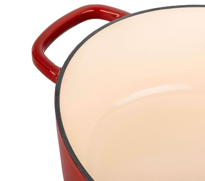 Garnek żeliwny Ballarini Bellamonte okrągły czerwony 7 l (4062297005393) - obraz 9