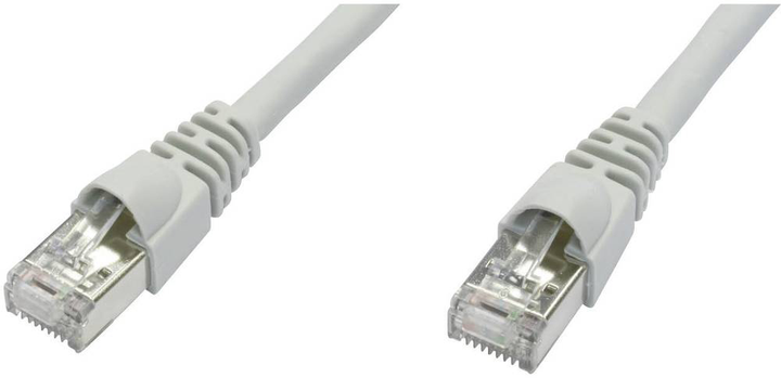 Przewód krosowy Telegartner SFTP CAT 6a 15 m Gray (4018359286750) - obraz 1