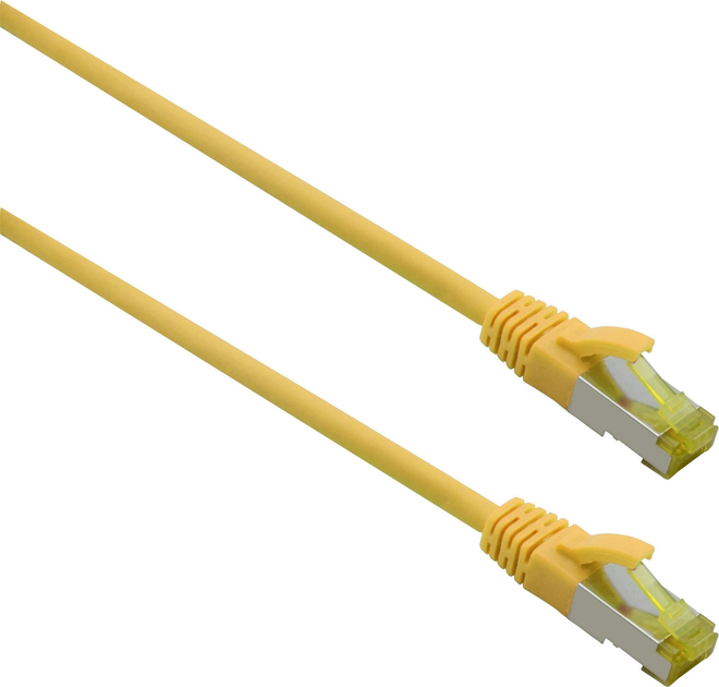 Патч-корд Helos S/FTP Cat 6a Ultra flex TPE 30 m Yellow (4005938637874) - зображення 1