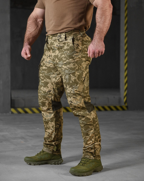 Тактичні демісезонні штани 3XL піксель (13669) - зображення 2