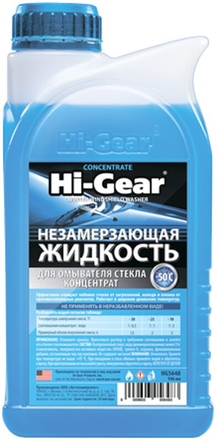 Омивач скла Hi-Gear CONCENTRAT -80