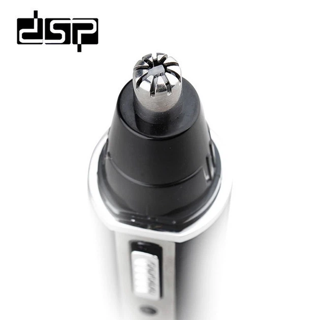 Тример для носа вух брів та скронь на акумуляторі 3в1 DSP F-40002A Black - Фото 3 Тример для носа вух брів та скронь на акумуляторі 3в1 DSP F-40002A Black - изображение 3